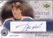 2003-04 Upper Deck Trilogy Scripts #S3JK Jari Kurri