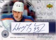 2003-04 Upper Deck Trilogy Scripts #S3WG Wayne Gretzky EDM
