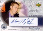2003-04 Upper Deck Trilogy Scripts #S399 Wayne Gretzky HOF