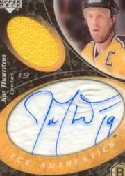 2003-04 Upper Deck Ice Authentics #IAJT Joe Thornton