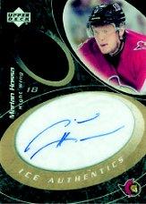 2003-04 Upper Deck Ice Authentics #IAMH Marian Hossa