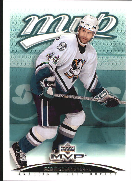 2003-04 Upper Deck MVP #9 Rob Niedermayer
