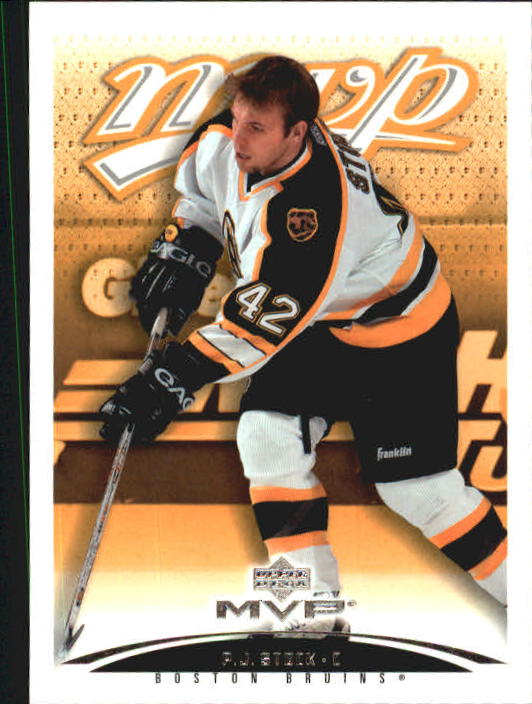 2003-04 Upper Deck MVP #44 P.J. Stock