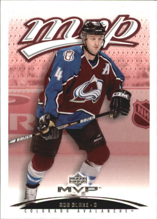 2003-04 Upper Deck MVP #107 Rob Blake