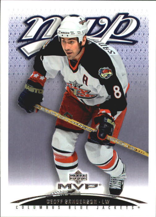2003-04 Upper Deck MVP #116 Geoff Sanderson
