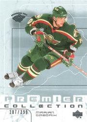 2003-04 UD Premier Collection #27 Marian Gaborik