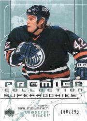 2003-04 UD Premier Collection #86 Tony Salmelainen RC