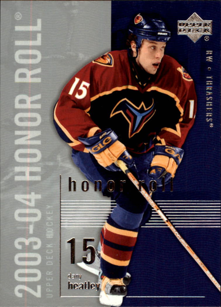 2003-04 Upper Deck Honor Roll #3 Dany Heatley