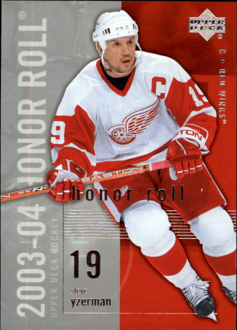 2003-04 Upper Deck Honor Roll #29 Steve Yzerman