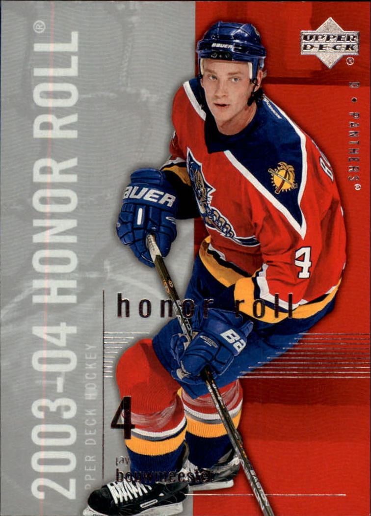 2003-04 Upper Deck Honor Roll #33 Jay Bouwmeester
