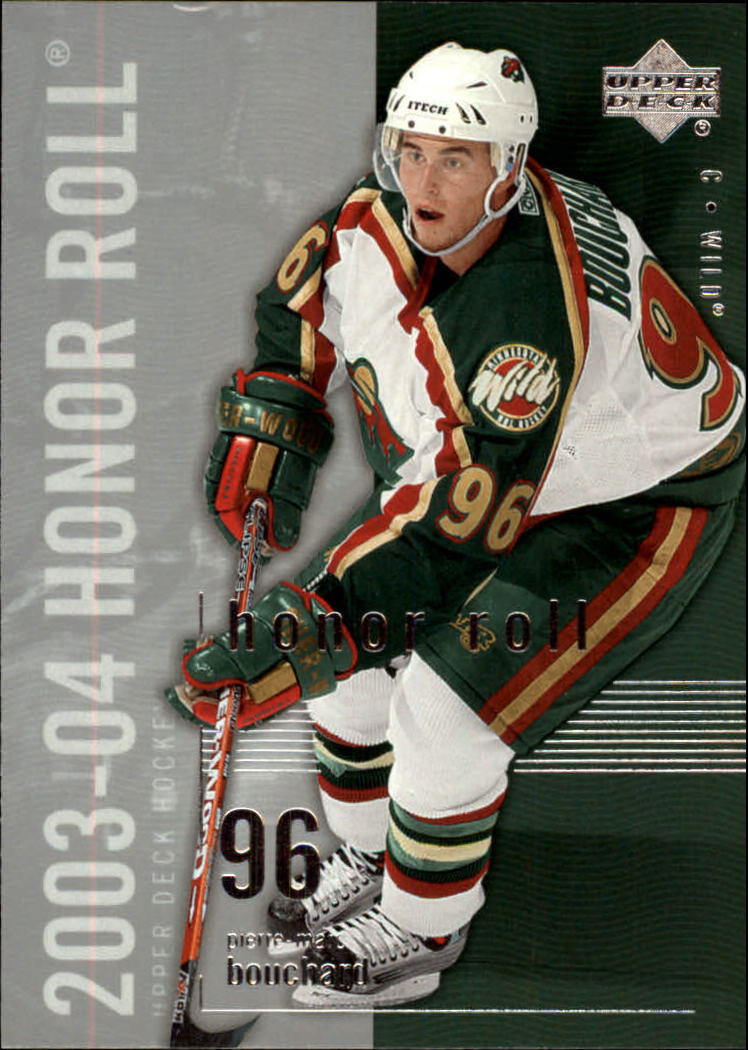 2003-04 Upper Deck Honor Roll #42 Pierre-Marc Bouchard