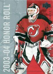 2003-04 Upper Deck Honor Roll #48 Martin Brodeur