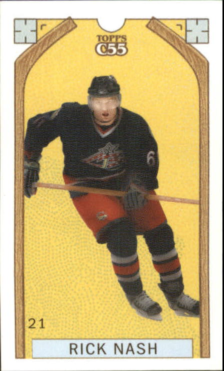 2003-04 Topps C55 Minis Stanley Cup Back #21 Rick Nash