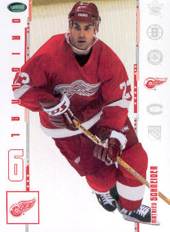 2003-04 Parkhurst Original Six Detroit #1 Mathieu Schneider
