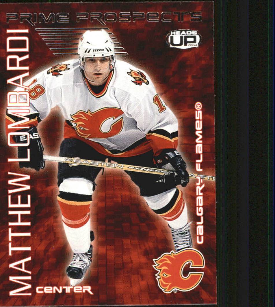 2003-04 Pacific Heads Up Prime Prospects #4 Matthew Lombardi