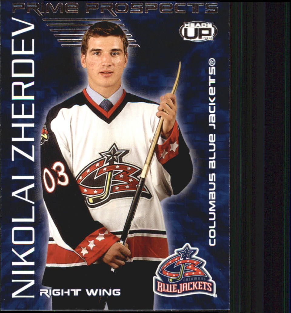 2003-04 Pacific Heads Up Prime Prospects #7 Nikolai Zherdev