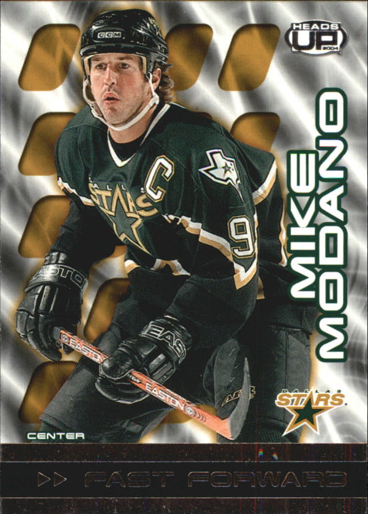 2003-04 Pacific Heads Up Fast Forwards #4 Mike Modano