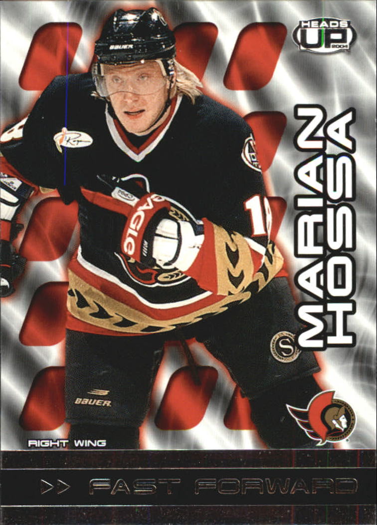 2003-04 Pacific Heads Up Fast Forwards #6 Marian Hossa