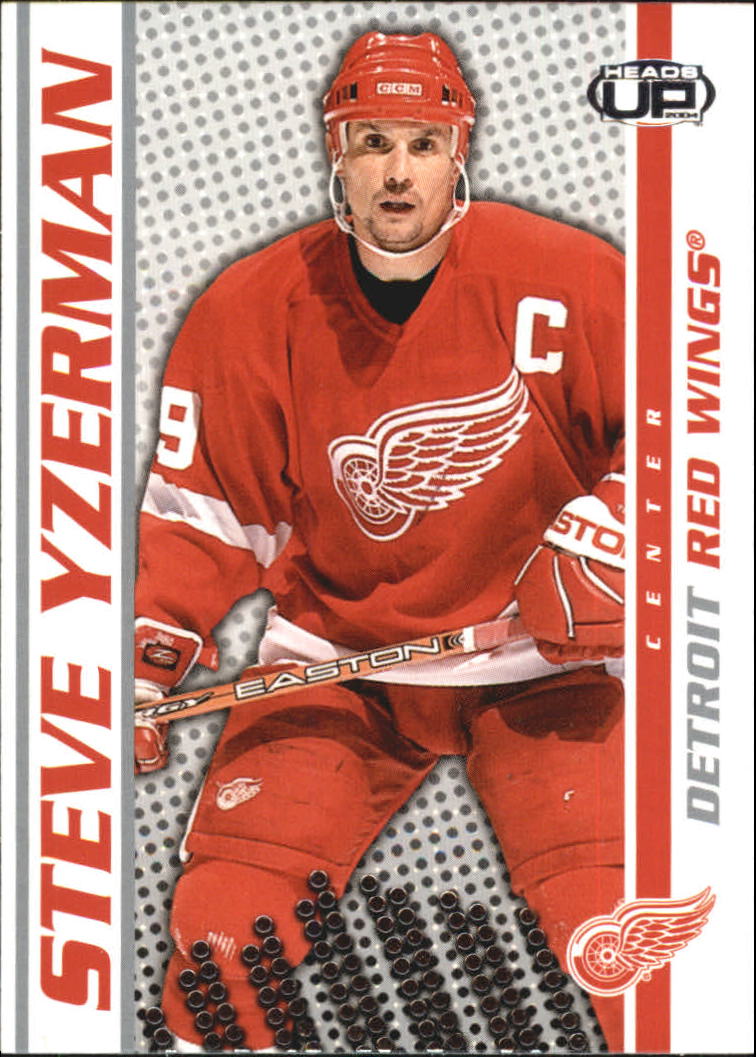 2003-04 Pacific Heads Up #38 Steve Yzerman