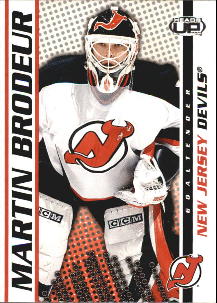2003-04 Pacific Heads Up #58 Martin Brodeur