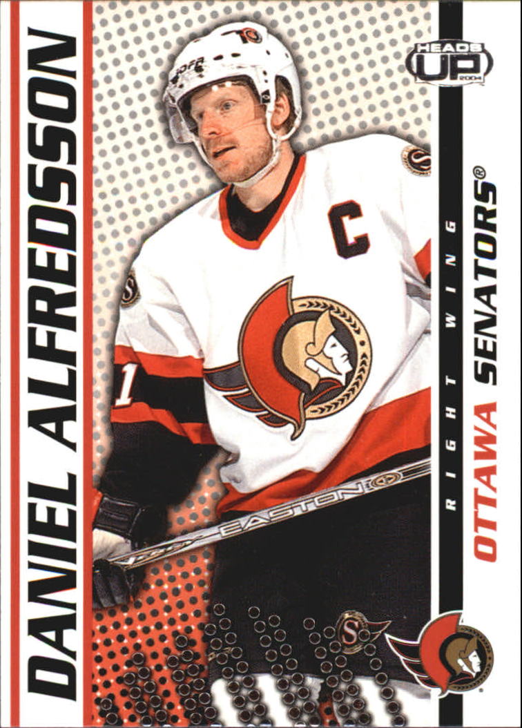 2003-04 Pacific Heads Up #68 Daniel Alfredsson