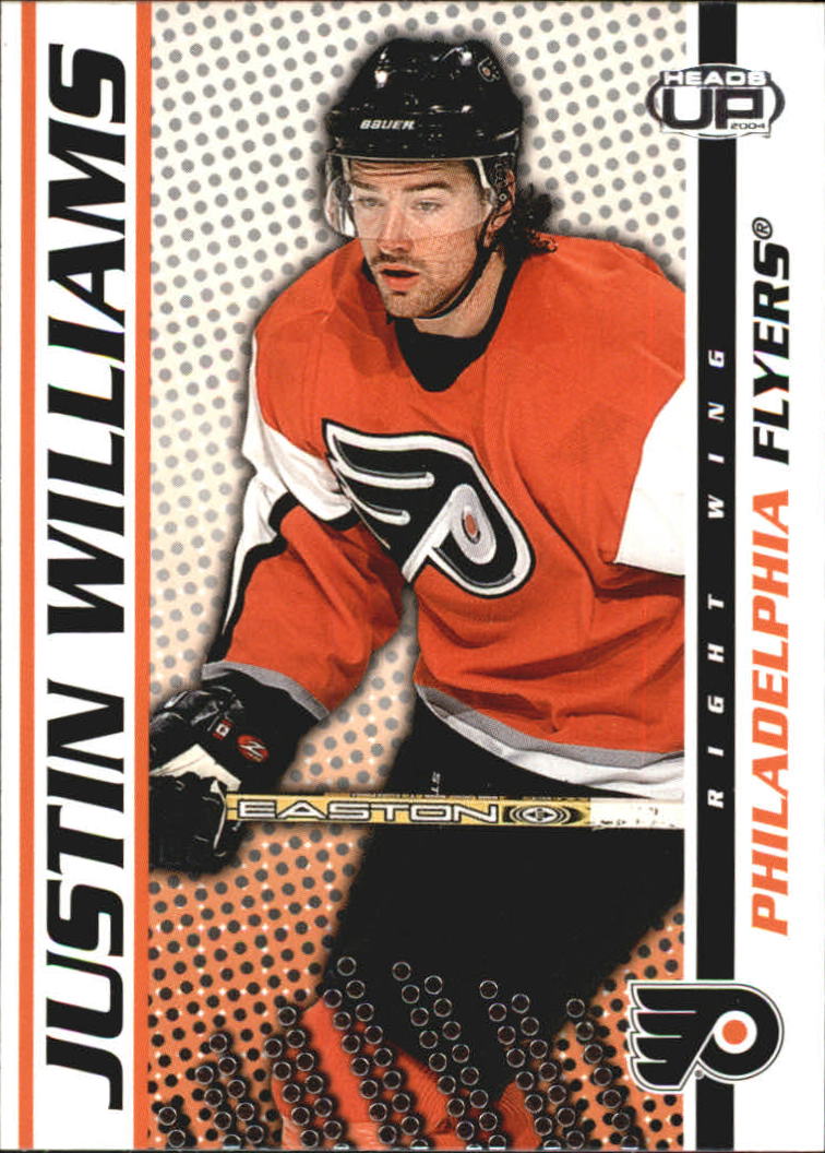 2003-04 Pacific Heads Up #75 Justin Williams
