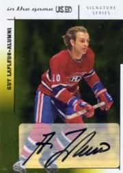 2003-04 ITG Used Signature Series Autographs Gold #GL Guy Lafleur