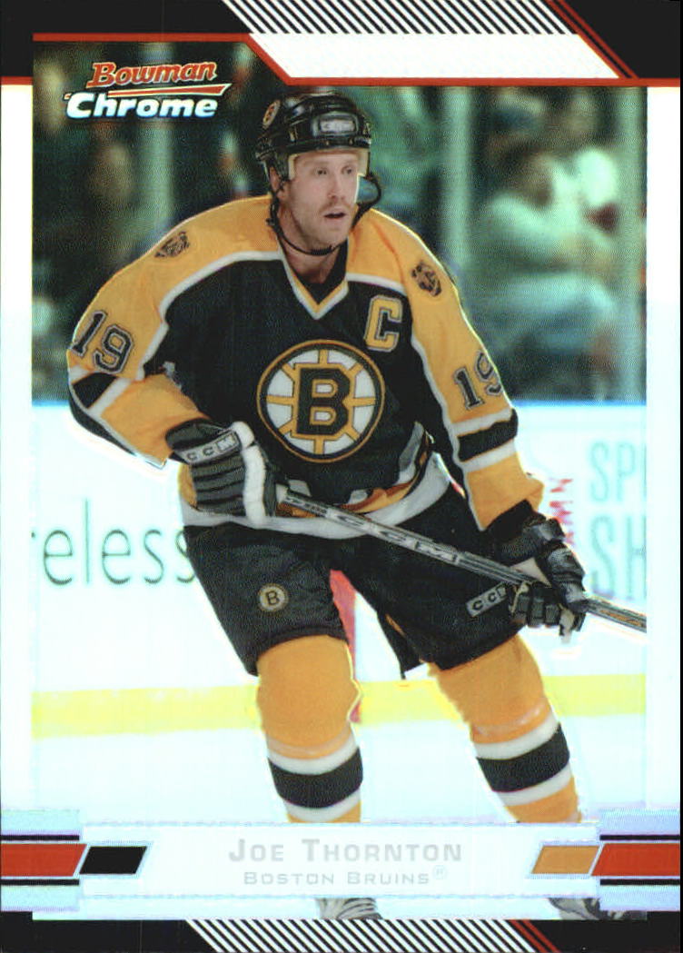 2003-04 Bowman Chrome Refractors #10 Joe Thornton