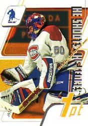 2003-04 BAP Memorabilia He Shoots-He Scores Points #1 Jose Theodore 1 Pt.