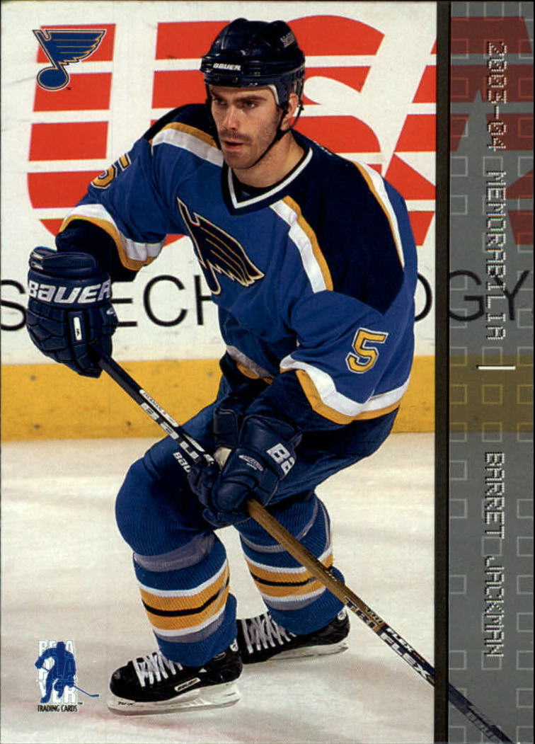 2003-04 BAP Memorabilia #11 Barret Jackman