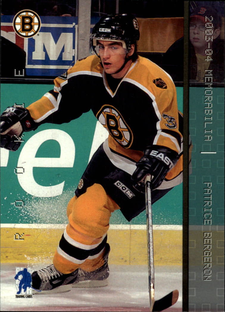 2003-04 BAP Memorabilia #200 Patrice Bergeron RC