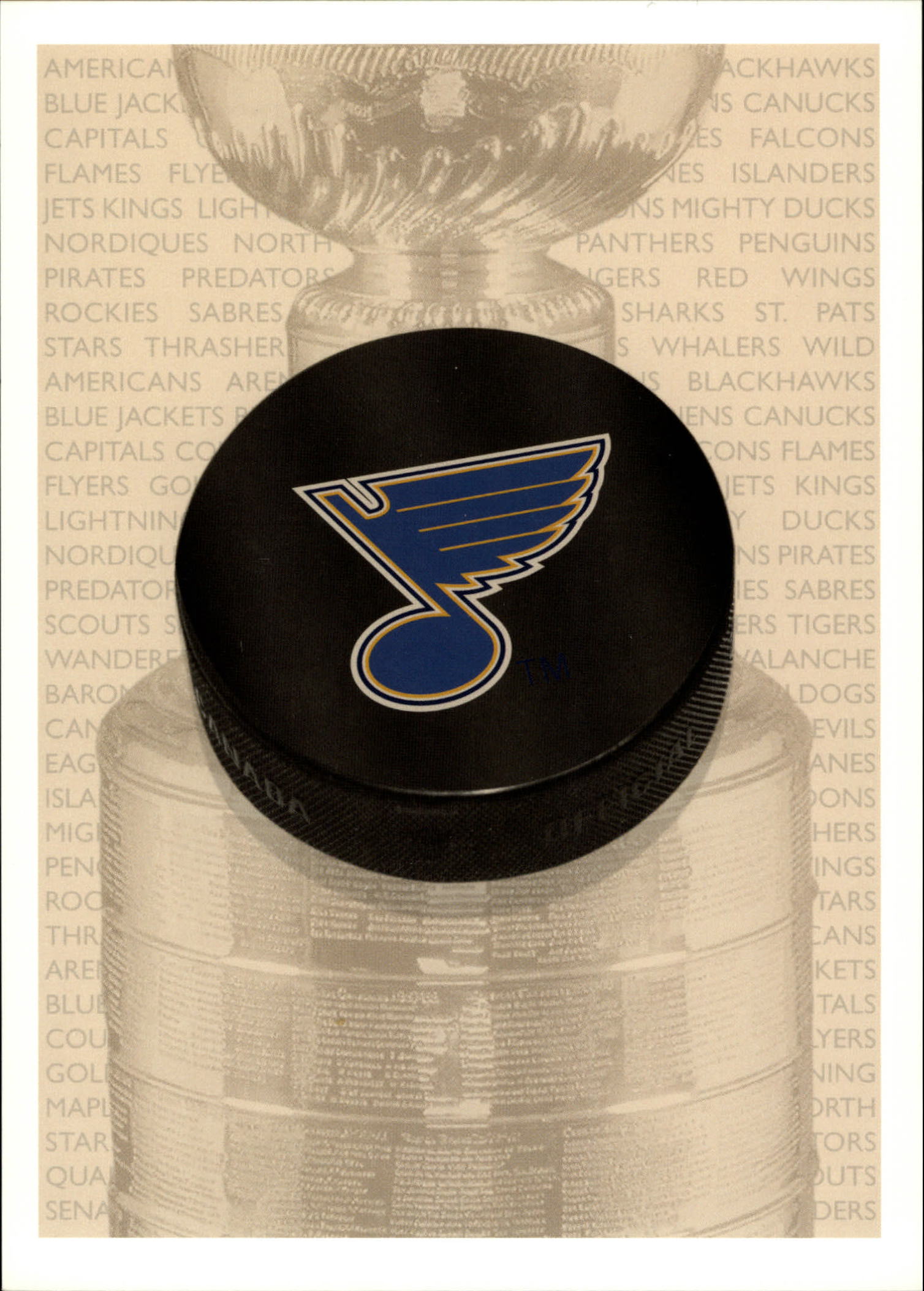 2004-05 ITG Franchises US West Boxtoppers #TH48 St. Louis Blues