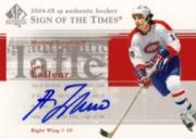 2004-05 SP Authentic Sign of the Times #STGL Guy Lafleur SP