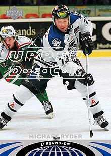 2004-05 UD All-World #59 Michael Ryder