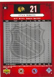 2004-05 UD Legends Classics #50 Stan Mikita back image