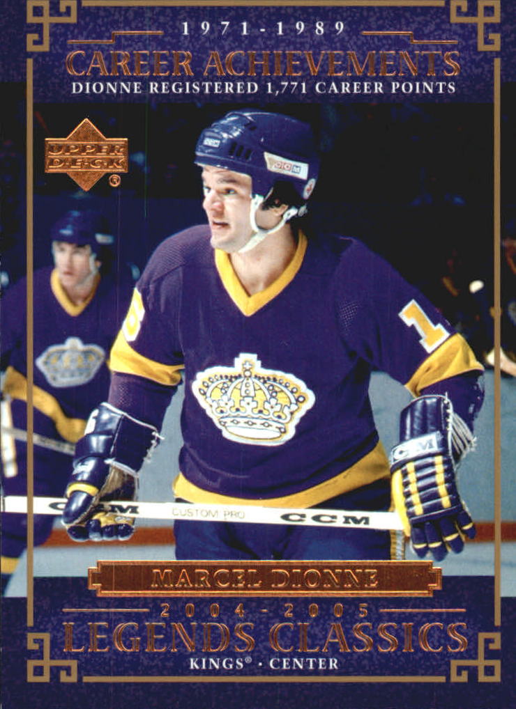 2004-05 UD Legends Classics #64 Marcel Dionne