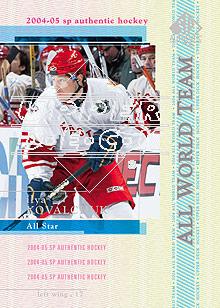 2004-05 SP Authentic #101 Ilya Kovalchuk AW