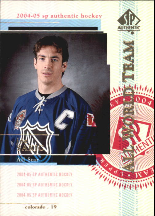 2004-05 SP Authentic #107 Joe Sakic AW
