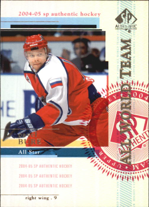 2004-05 SP Authentic #127 Pavel Bure AW