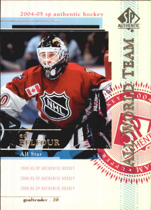 2004-05 SP Authentic #146 Ed Belfour AW