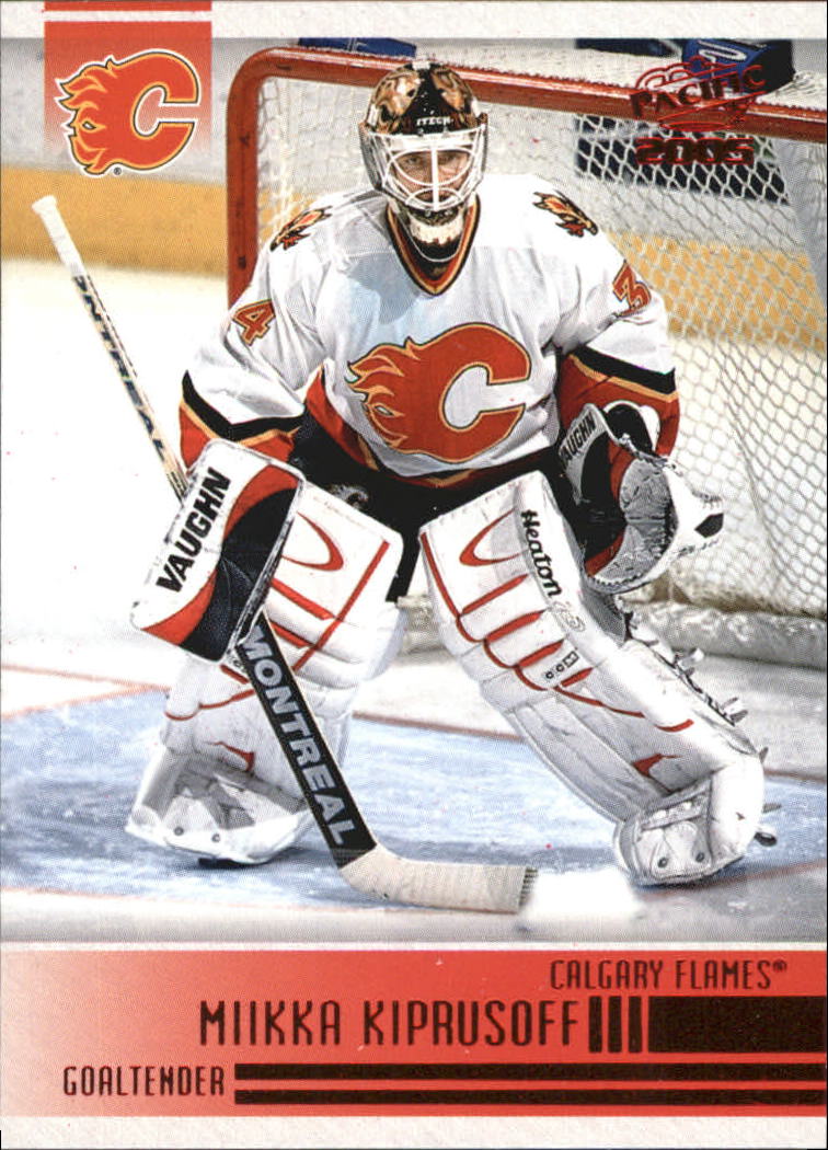 2004-05 Pacific Red #41 Miikka Kiprusoff