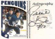 2004-05 ITG Franchises US West Autographs #APLA Pierre Larouche front image