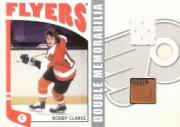 2004-05 ITG Franchises US East Double Memorabilia #EDM2 Bobby Clarke