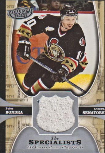 2005-06 UD Powerplay Specialists #TSBO Peter Bondra