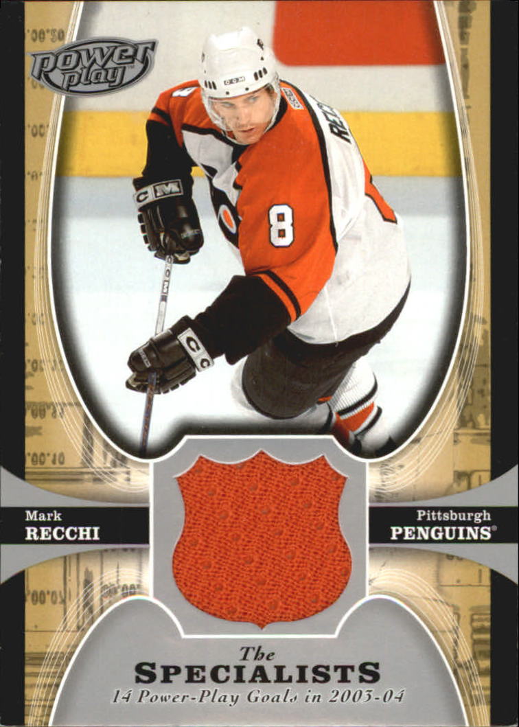 2005-06 UD Powerplay Specialists #TSMR Mark Recchi