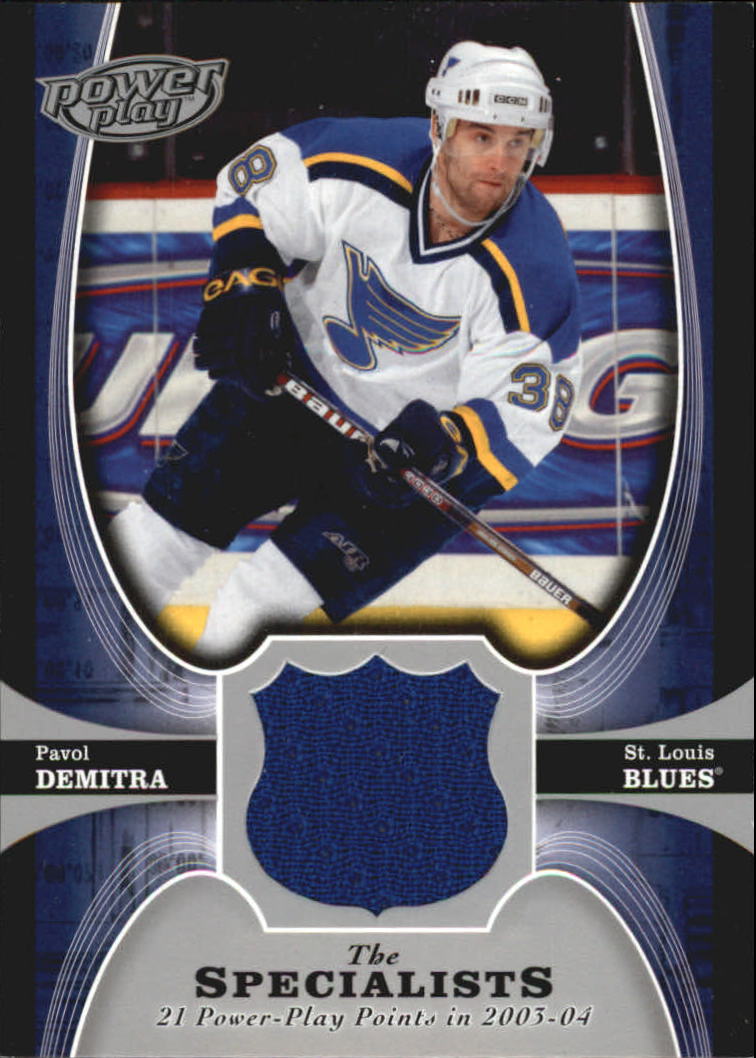 2005-06 UD Powerplay Specialists #TSPD Pavol Demitra
