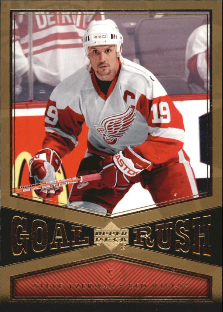 2005-06 Upper Deck Goal Rush #GR4 Steve Yzerman