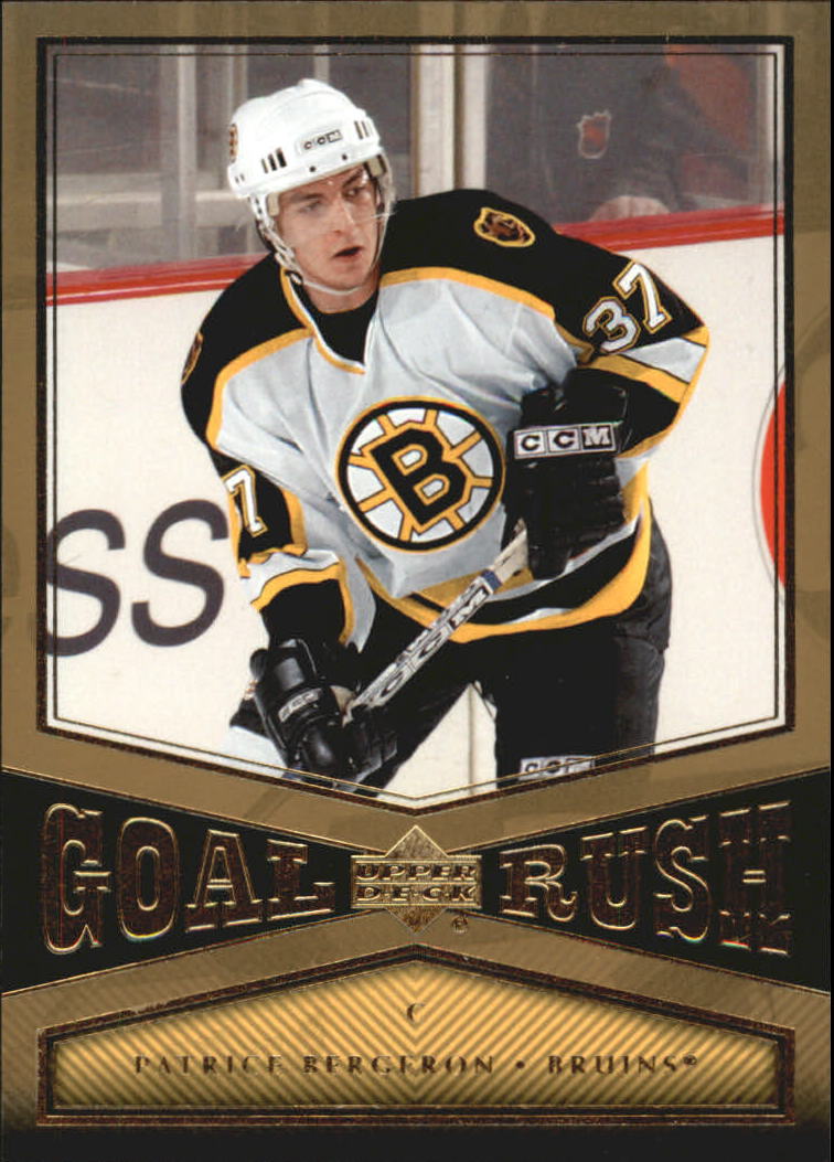 2005-06 Upper Deck Goal Rush #GR9 Patrice Bergeron