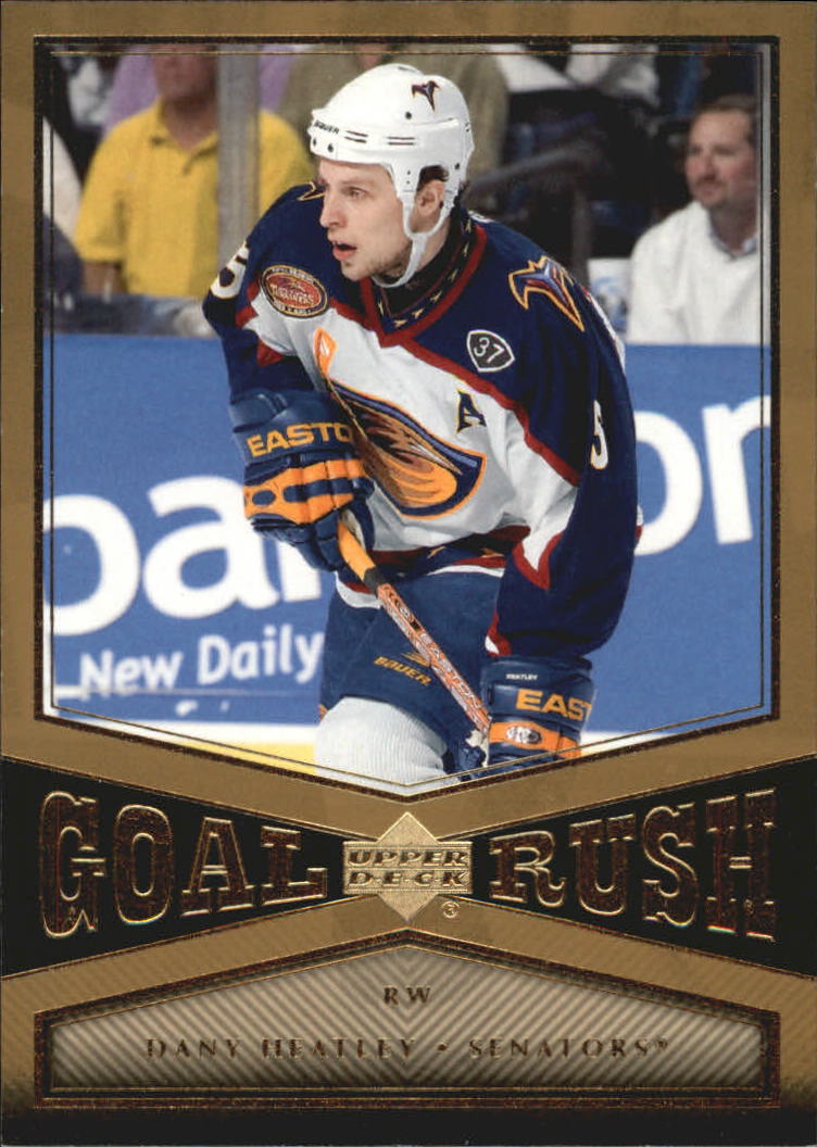 2005-06 Upper Deck Goal Rush #GR14 Dany Heatley