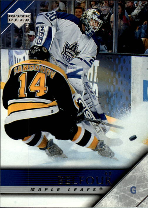 2005-06 Upper Deck #422 Ed Belfour